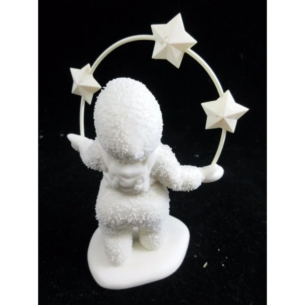 Dept‎ 56 Snowbabies Winter Tales Look What I Can Do #68195 Bisque Figurine